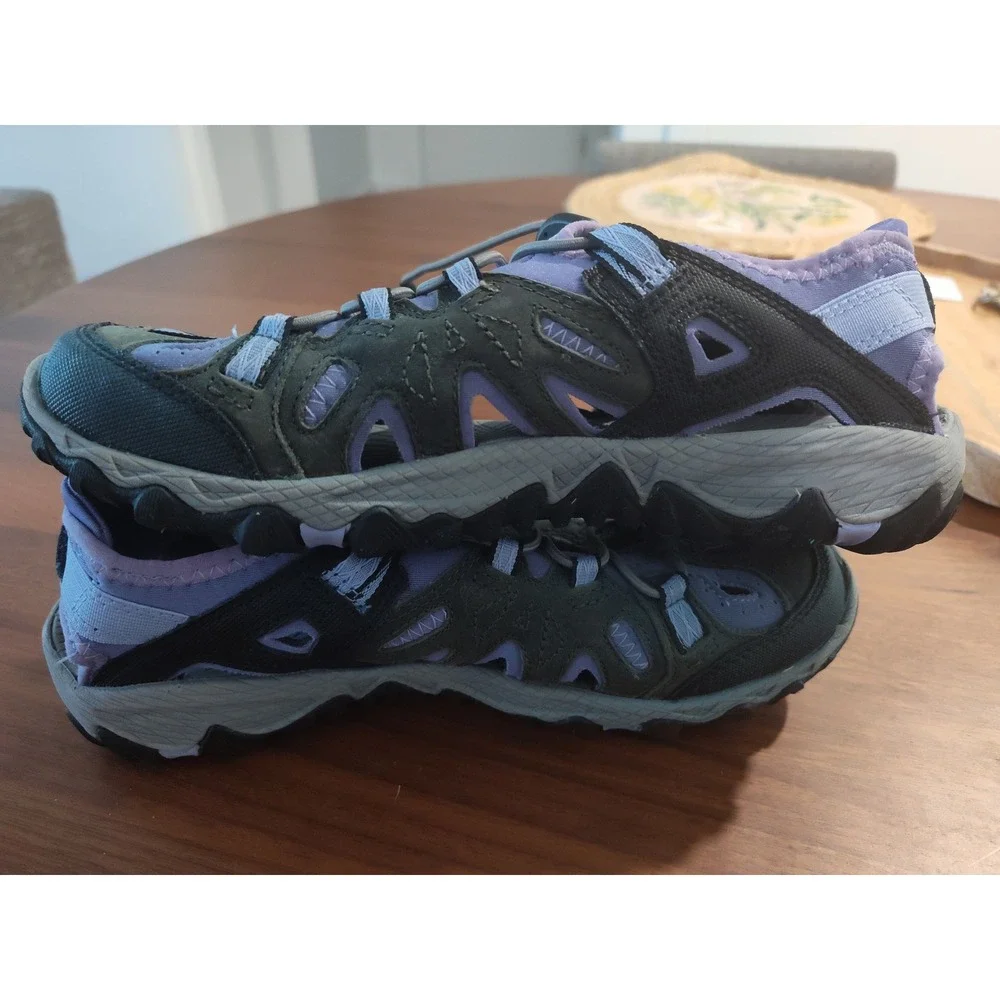 Merrell All Out Blaze Sieve Castle Rock Purple Hiking Water Sandals Womens 7